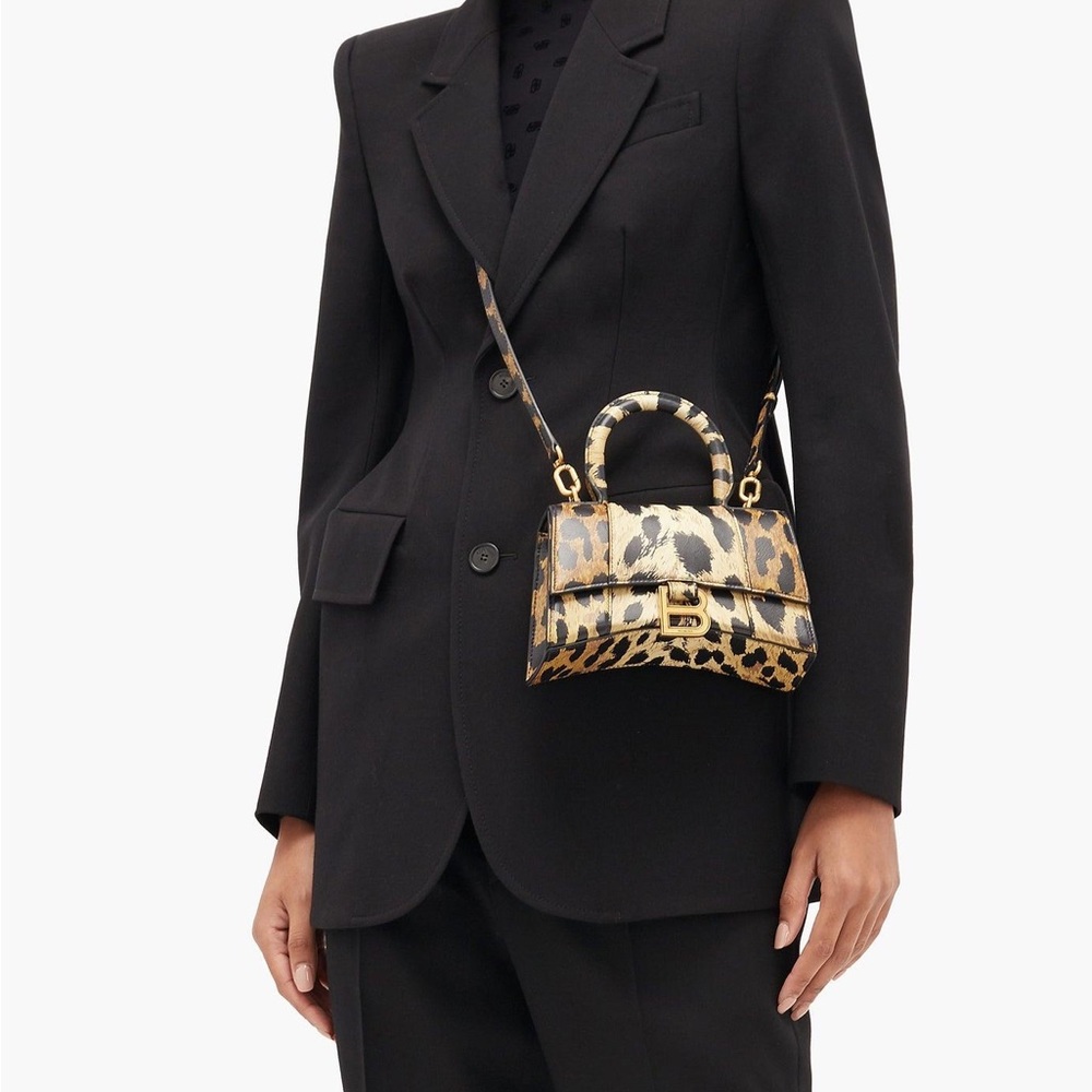 Balenciaga XS hourglass top handle bag